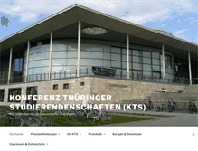Tablet Screenshot of kts-thueringen.de